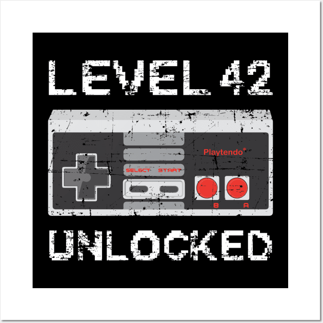 Level 42 Unlocked Wall Art by RW